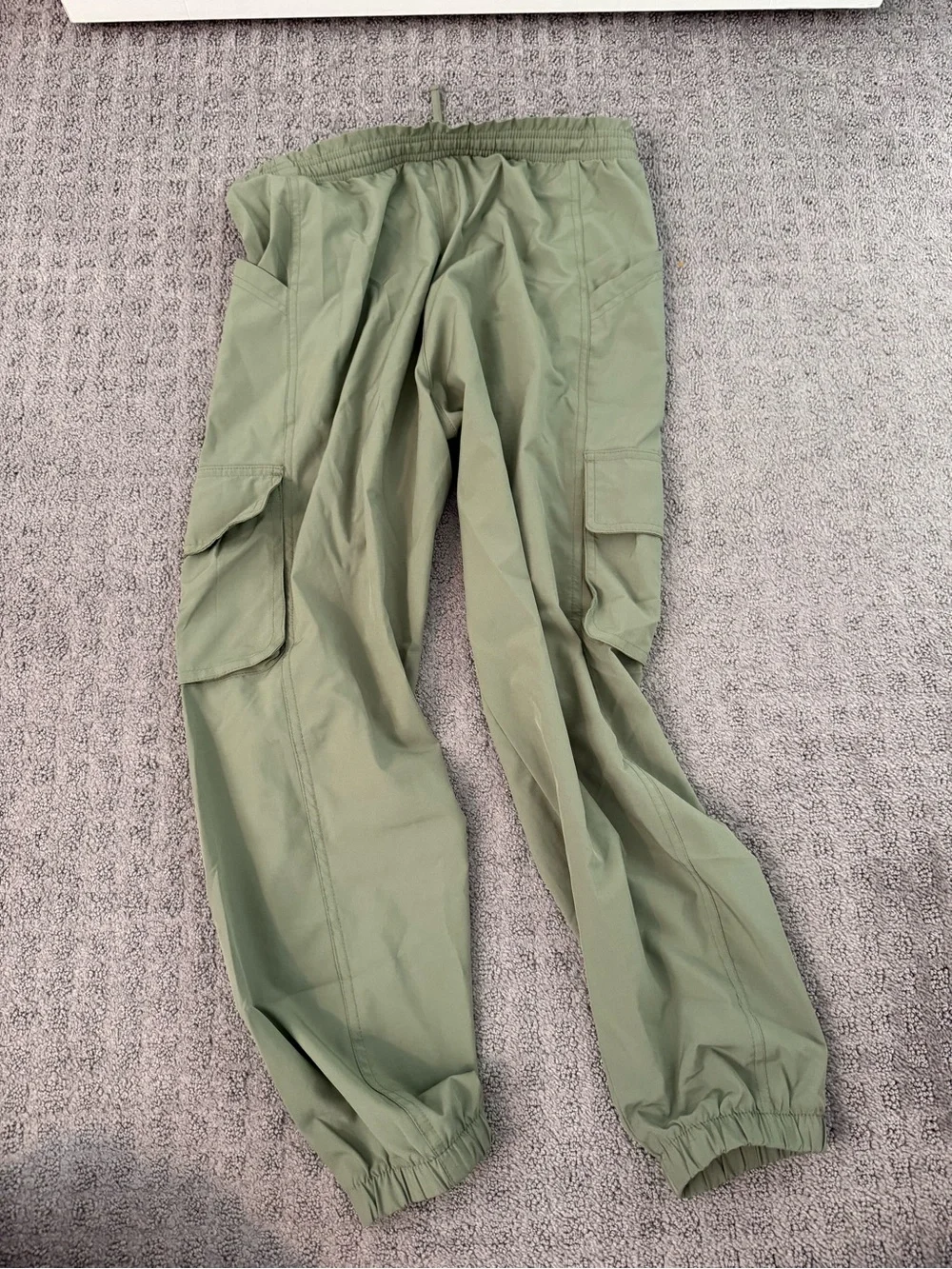 Old Navy Olive Green Cargo Jogger Pants - Kids